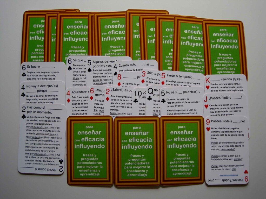 Barajas de lenguajes Juegos de Coaching